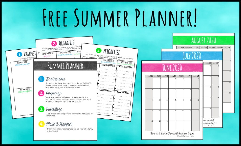 Summer Break Tips for Teachers – Teacher Trap