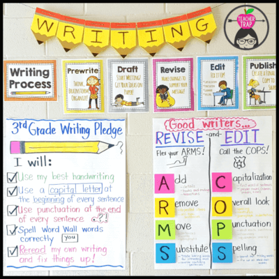 Writing Wall Inspiration – Teacher Trap