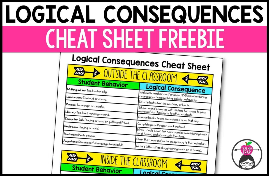 alternatives to behavior charts with logical consequences